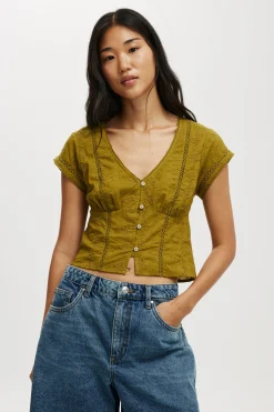 Cotton Lace Blouse
