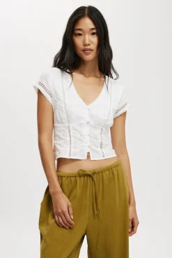 Cotton Lace Blouse