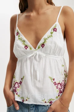 Cotton Lace Cami