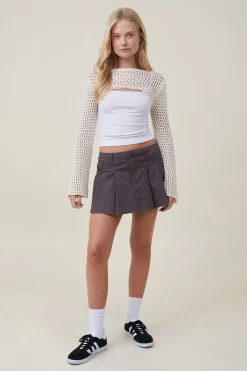 Crochet Bell Sleeve Shrug