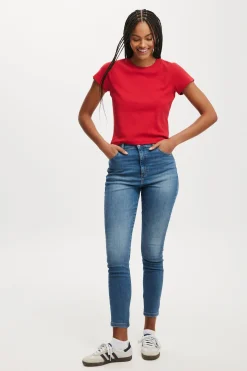 Curvy High Stretch Skinny Jean