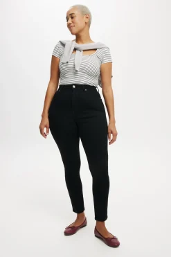 Curvy High Stretch Skinny Jean