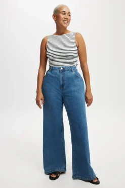 Curvy Stretch Wide Jean