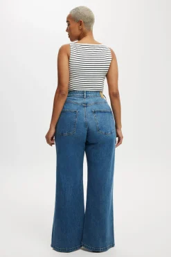 Curvy Stretch Wide Jean