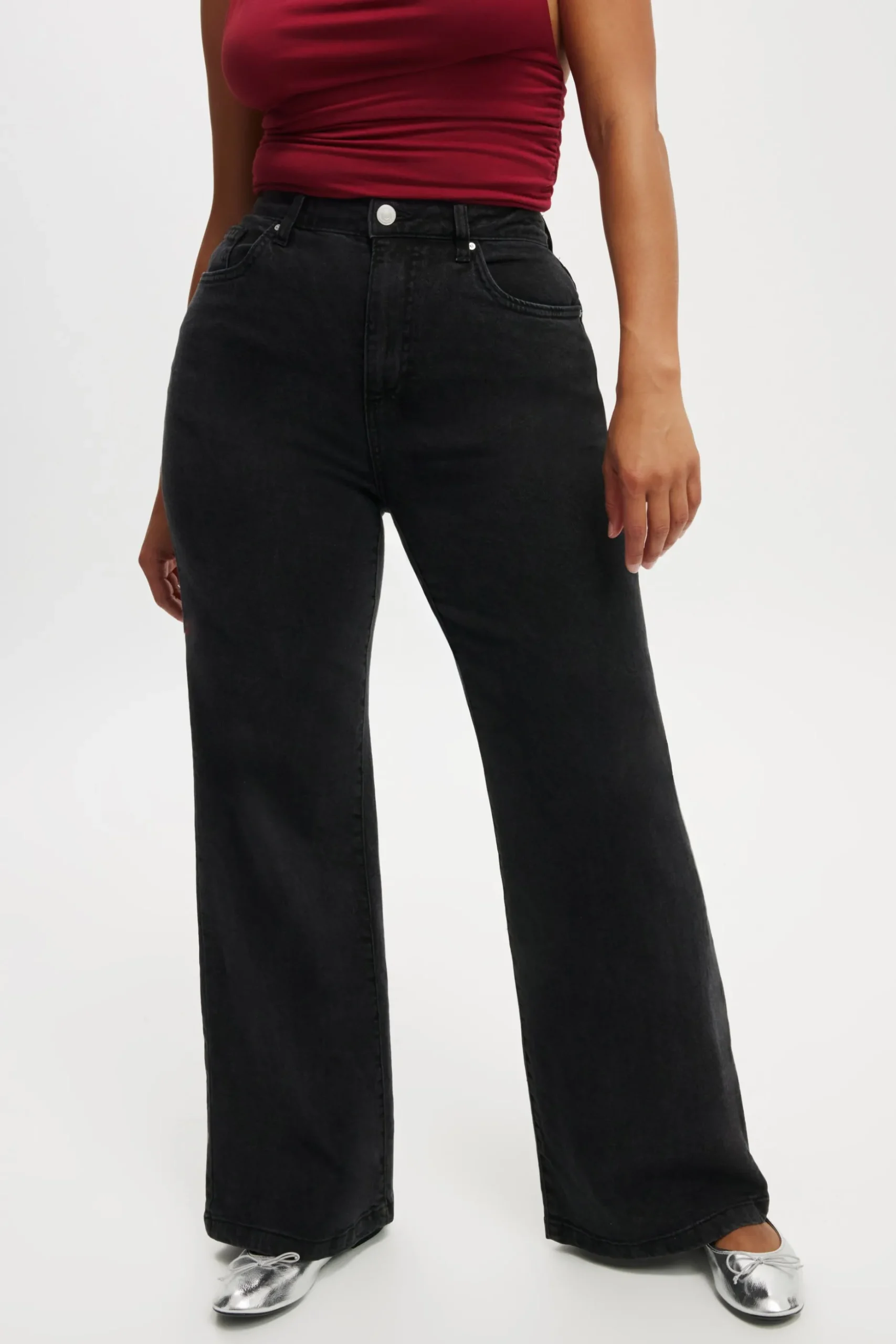 Curvy Stretch Wide Jean