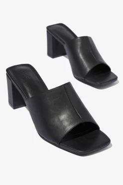Eden Block Heel Mule