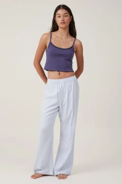 Flannel Boyfriend Boxer Pant