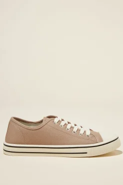 Harlow Lace Up Plimsoll