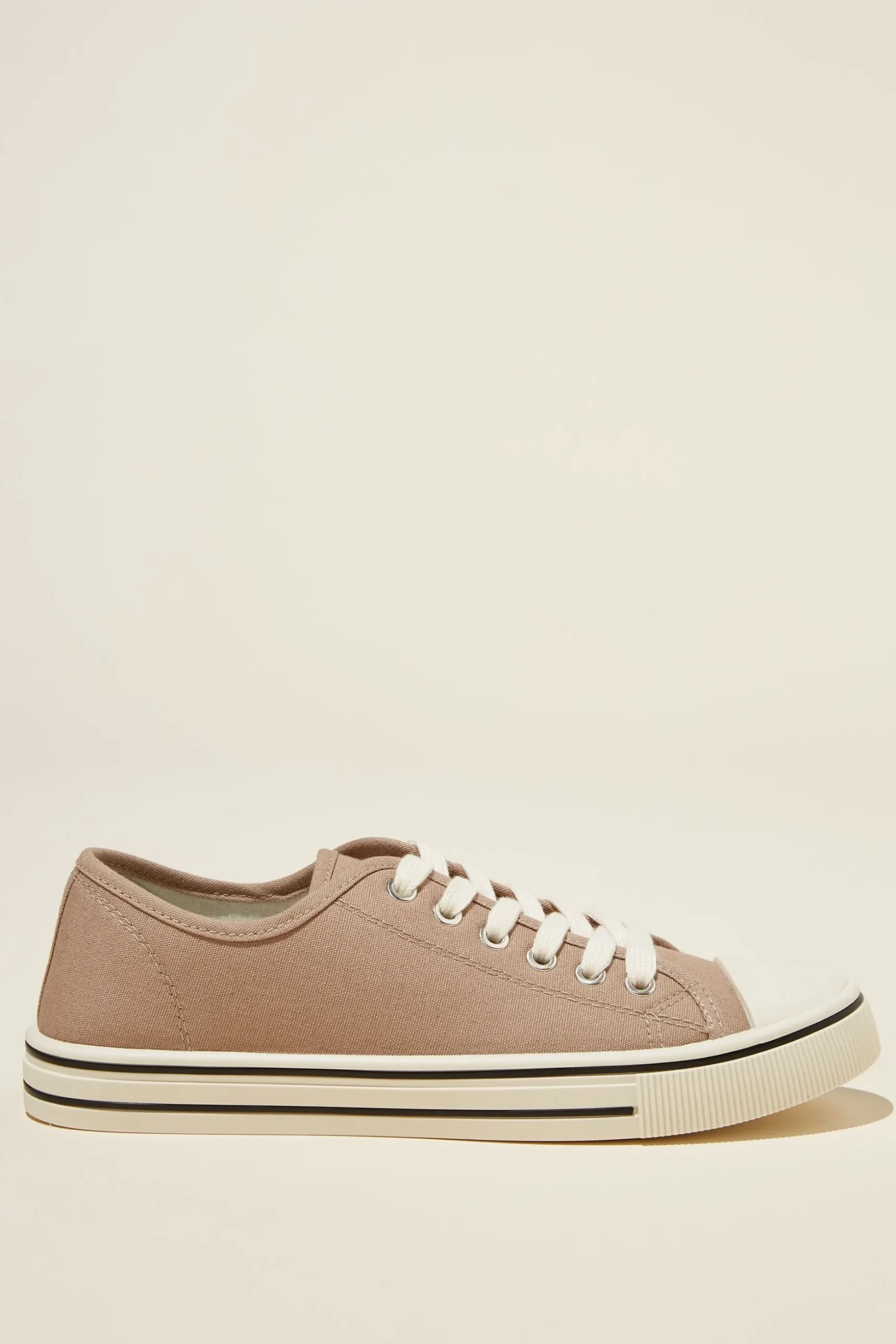 Harlow Lace Up Plimsoll