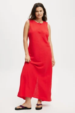 Haven High Neck Maxi Dress