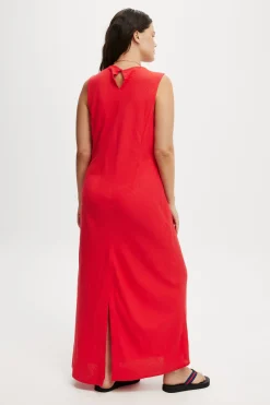 Haven High Neck Maxi Dress