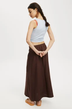 Haven Maxi A-Line Skirt