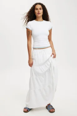 Haven Tiered Maxi Skirt