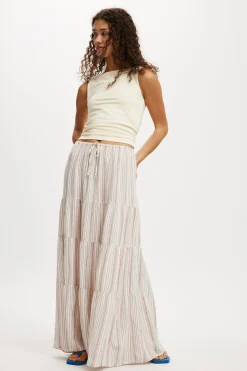 Haven Tiered Maxi Skirt