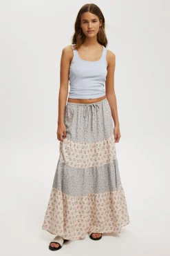 Haven Tiered Maxi Skirt