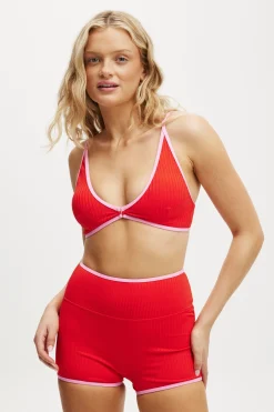 High Apex Bikini Top