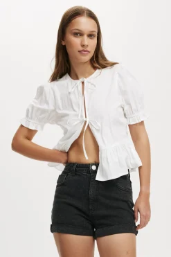 High Rise Classic Stretch Denim Short