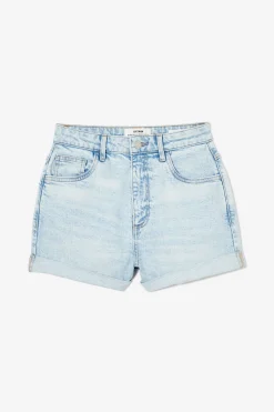 High Rise Classic Stretch Denim Short