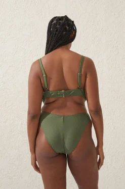 High Side Brazilian Seam Bikini Bottom