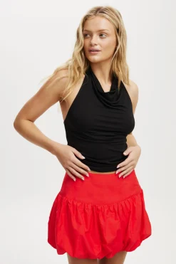 Isla Cowl Neck Halter