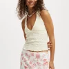 Kaia Textured Halter