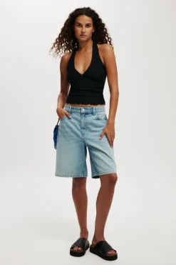 Kaia Textured Halter
