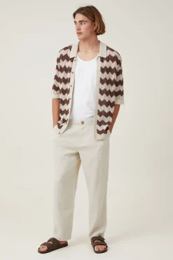 Linen Pleat Pant