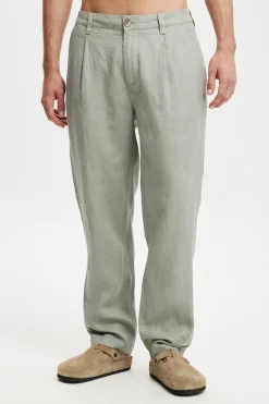 Linen Pleat Pant