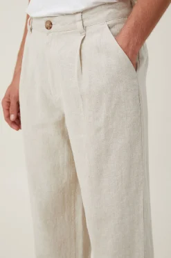 Linen Pleat Pant