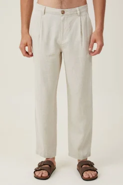 Linen Pleat Pant