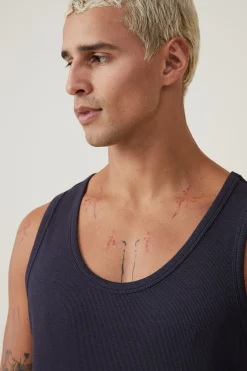 Loose Fit Rib Tank