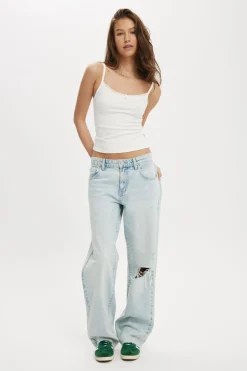 Low Rise Straight Jean