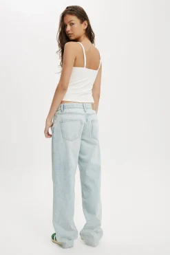 Low Rise Straight Jean