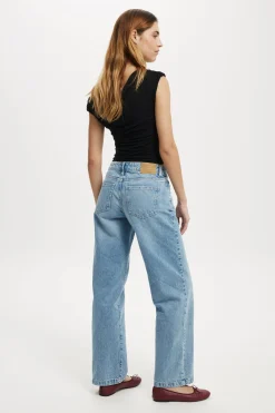 Low Rise Straight Jean