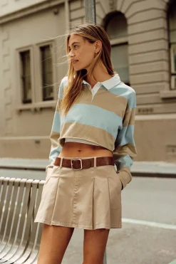 Micro Mini Pleated Skirt