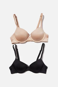 Multipack 2pk Ultimate Comfort T-Shirt Bra