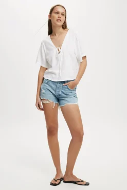 Original Cut Off Denim Short