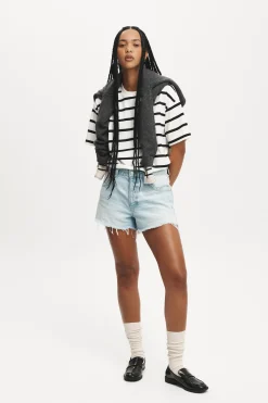 Original Cut Off Denim Short