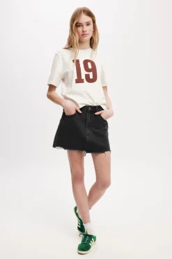 Original Denim Mini Skirt