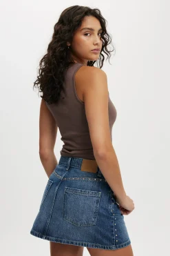 Original Denim Mini Skirt
