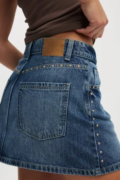 Original Denim Mini Skirt
