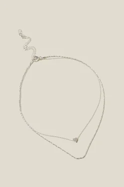 2Pk Fine Chain Necklace