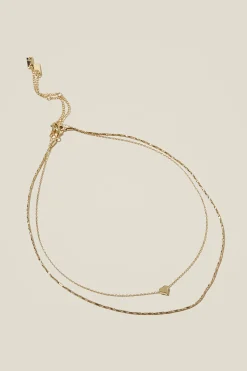 2Pk Fine Chain Necklace