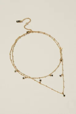 2Pk Fine Chain Necklace