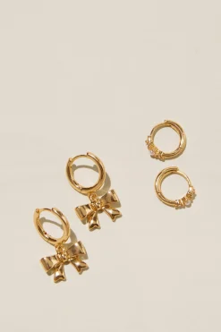 2Pk Mid Earring