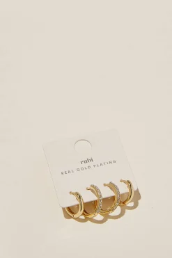 2Pk Mid Earring