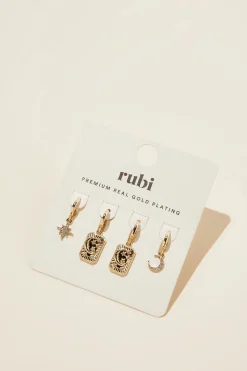 2Pk Mid Earring