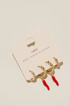 2Pk Mid Earring