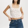 Relaxed Denim Short