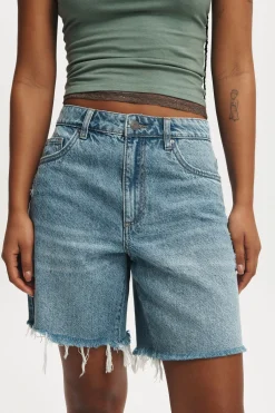 Relaxed Denim Short